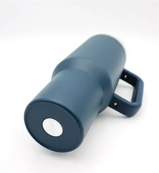 IMCHEX | CHARCOAL | Kubek termiczny 1200 ml ze słomką + 10 szklanych słomek