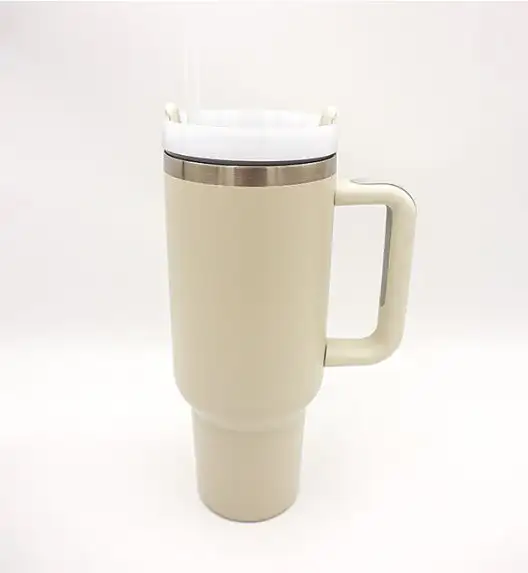 IMCHEX | DUNE | Kubek termiczny 1200 ml ze słomką + 10 szklanych słomek