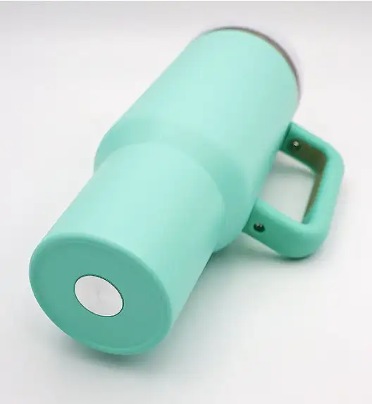 IMCHEX | EUCALYPTUS | Kubek termiczny 1200 ml ze słomką + 10 szklanych słomek