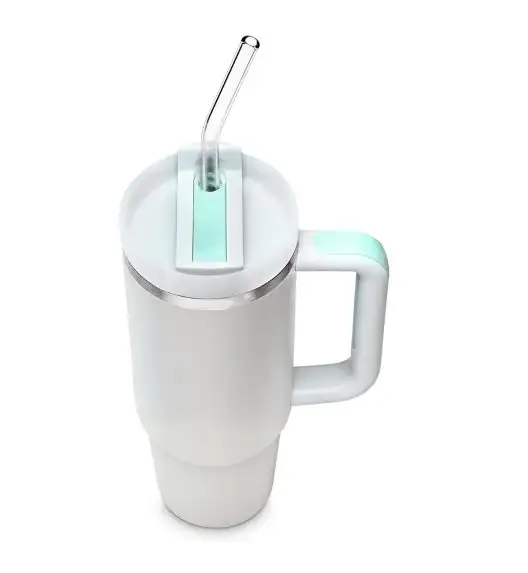 IMCHEX | FOG | Kubek termiczny 1200 ml ze słomką + 10 szklanych słomek