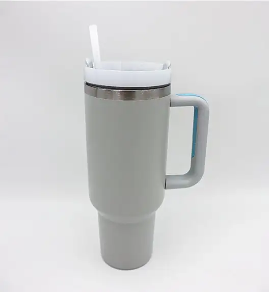 IMCHEX | FOG | Kubek termiczny 1200 ml ze słomką + 10 szklanych słomek