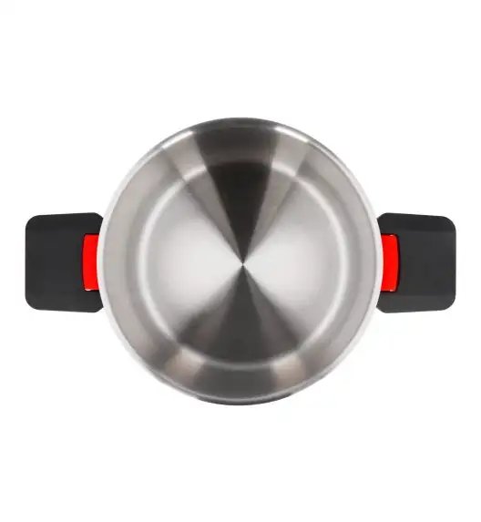 ZWIEGER KOMPACT Komplet 3 garnków z pokrywkami + Brytfanna Practi Plus/ stal nierdzewna 