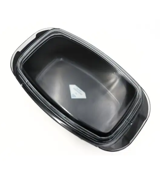 ZWIEGER BLACK STONE Zestaw garnków z pokrywkami 20, 24, 28 cm GREBLON non-stick + Brytfanna Practi Plus