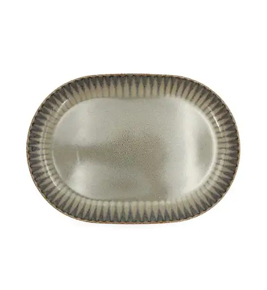 LUBIANA STONEWARE | METEOR DESERT Półmis 28 cm luz / odcień piaskowo - niebieski