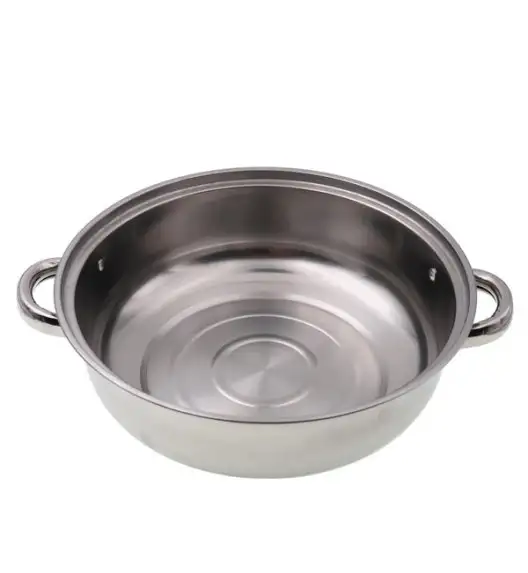 IMCHEX STEAM POT Garnek do gotowania na parze z sitem i pokrywką 28 cm / stal nierdzewna