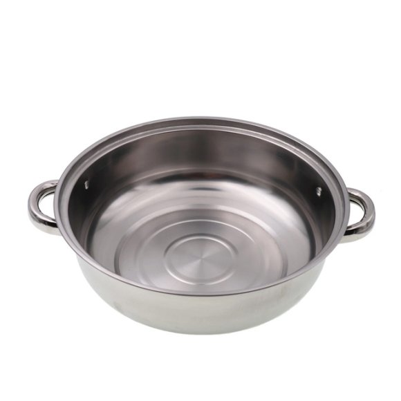 IMCHEX STEAM POT Garnek do gotowania na parze z sitem i pokrywką 28 cm / stal nierdzewna