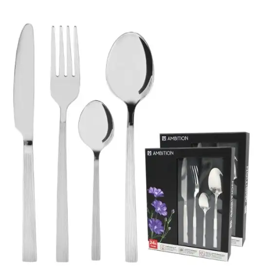 AMBITION | VERDE KPL SZTUCCE 48 EL DLA 12 OSÓB PUDEŁKO