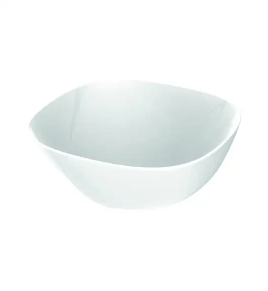 LUMINARC CARINE WHITE Salaterka kwadratowa 27 cm | szkło hartowane | V6132