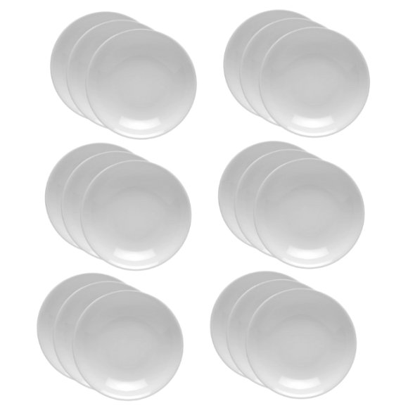 LUBIANA HOTEL BOSS 18x Talerz głęboki 23 cm | biały | porcelana