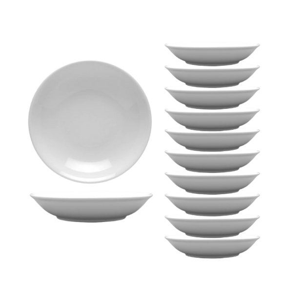 LUBIANA HOTEL BOSS 60x Talerz głęboki 23 cm | biały | porcelana