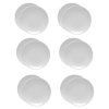 LUBIANA HOTEL BOSS 12x Talerz płytki 15 cm | biały | porcelana