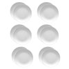 LUBIANA HOTEL BOSS 12x Talerz płytki 17 cm | biały | porcelana
