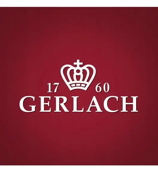 GERLACH AMBIENTE Tłuczek do mięsa 24 cm | cynk | 2 rodzaje ząbków