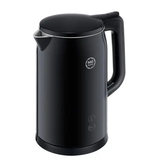 MG HOME Czajnik elektryczny 1,7 l z regulacją temperatury / stylowy / inteligentny / czarny