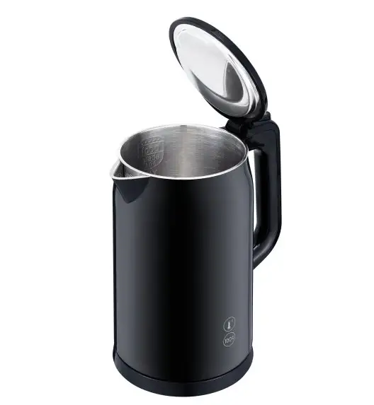 MG HOME Czajnik elektryczny 1,7 l z regulacją temperatury / stylowy / inteligentny / czarny