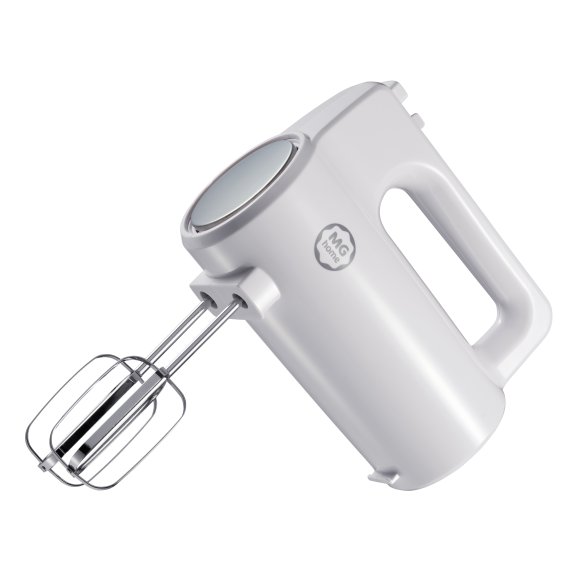 MG HOME Mikser ręczny z pojemnikiem 400W / biały