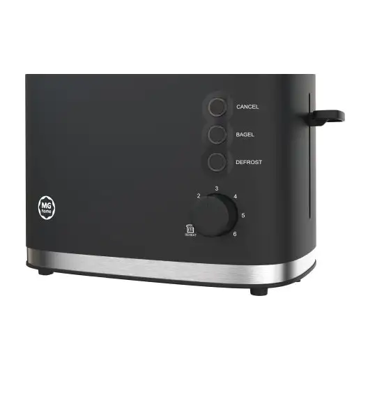 MG HOME Toster 4w1 / czarny