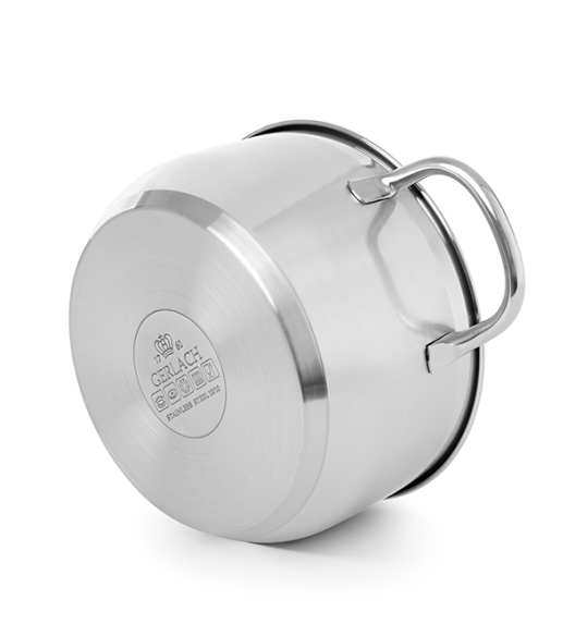 GERLACH SENDO Komplet Garnki z pokrywkami 11 el + garnek 7 l Gerlach Ambiente