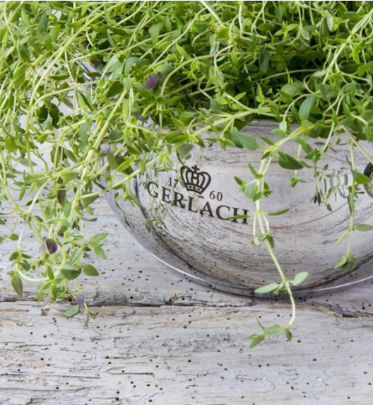 GERLACH SENDO Komplet Garnki z pokrywkami 11 el + garnek 10 l Gerlach Ambiente