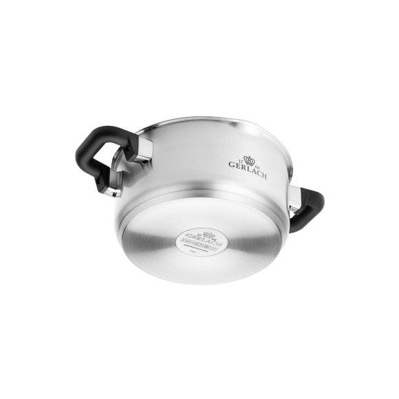 GERLACH AMBIENTE PLUS Komplet Garnki z pokrywkami 10 el + Garnki Gerlach Ambiente 7 l i 10 l / stal nierdzewna 18/10
