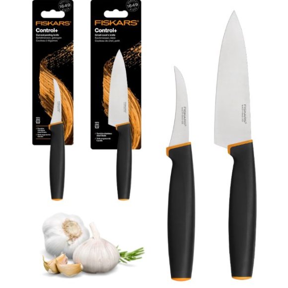 FISKARS CONTROL+ Komplet 2 noży / japońska stal nierdzewna
