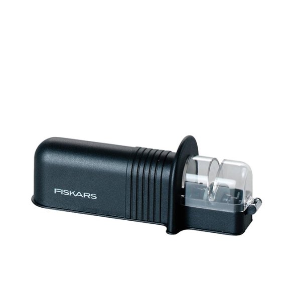 FISKARS CONTROL+ Komplet 2 noży + ostrzałka ceramiczna Roll-Sharp / japońska stal nierdzewna
