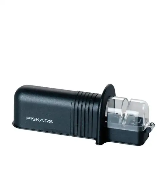 FISKARS CONTROL+ Komplet 3 noży + ostrzałka ceramiczna Roll-Sharp / japońska stal nierdzewna