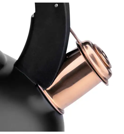 MG HOME | ROSE GOLD Czajnik tradycyjny z gwizdkiem 3 l / stal nierdzewna