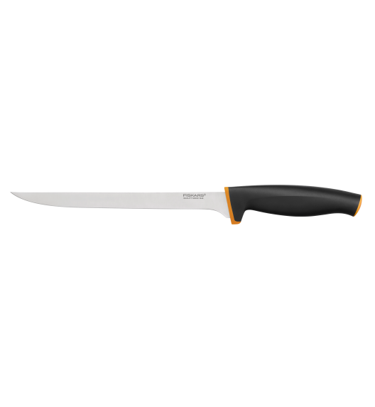 FISKARS CONTROL+ Komplet 4 noży + ostrzałka ceramiczna Roll-Sharp / japońska stal nierdzewna