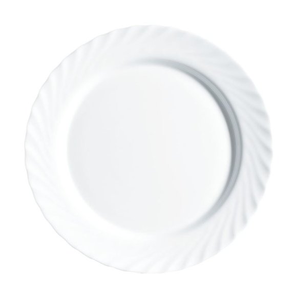 LUMINARC TRIANON Talerz płytki do serwowania półmis okrągły 31 cm / szkło hartowane