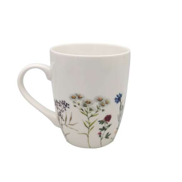 MG HOME | KWIATY ZESTAW SERWIS OBIADOWO KAWOWY Z PORCELANY 30 EL  MIX