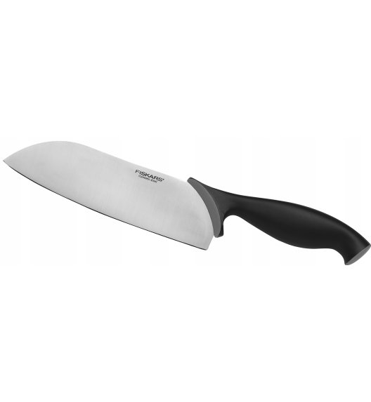 FISKARS CONTROL 1073023 Zestaw 5 noży kuchennych w czarnym bloku + Ostrzałka Functional Form