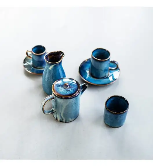 VERLO DEEP BLUE Spodek 15 cm do filiżanki do kawy i bulionówki