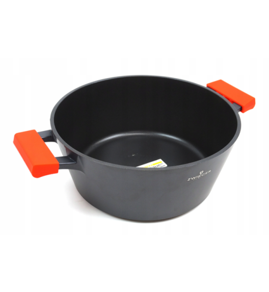 WYPRZEDAŻ! ZWIEGER OBSIDIAN Garnek bez pokrywki 3l/ 24 cm GREBLON C3+