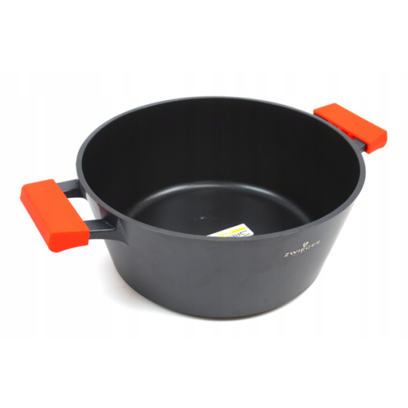 WYPRZEDAŻ! ZWIEGER OBSIDIAN Garnek bez pokrywki 3l/ 24 cm GREBLON C3+