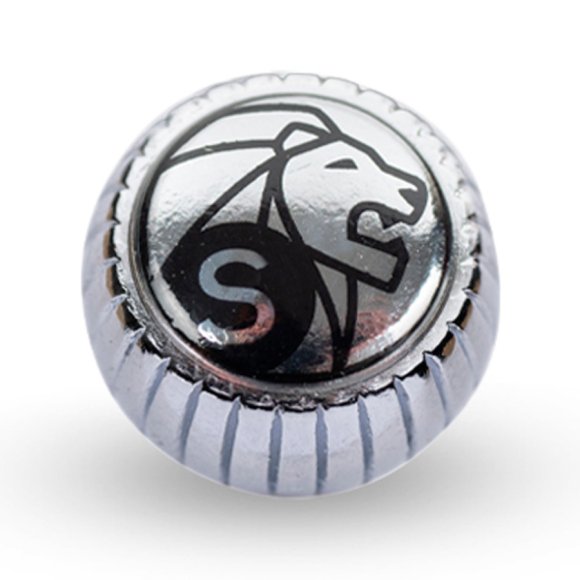 PEUGEOT Nakrętka błyszcząca do młynków - sól / chrom