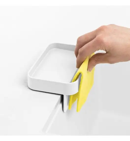 WYPRZEDAŻ! BLIM PLUS Ociekacz na gąbkę biały funkcjonalny / tworzywo sztuczne