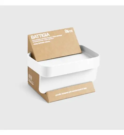 WYPRZEDAŻ! BLIM PLUS Ociekacz na gąbkę biały funkcjonalny / tworzywo sztuczne