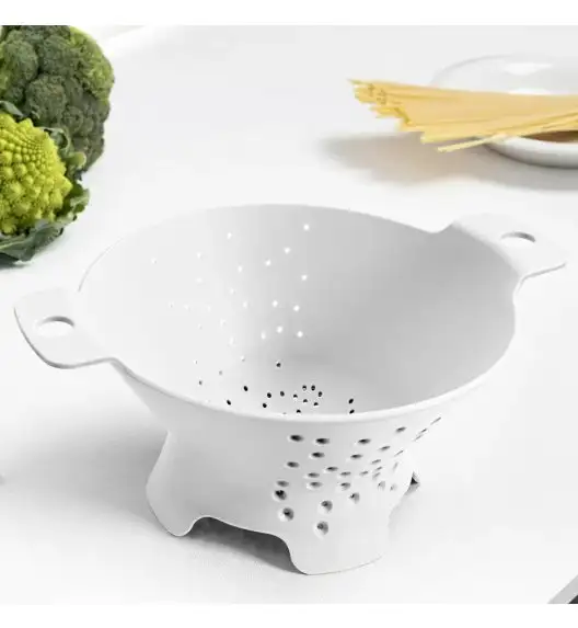 WYPRZEDAŻ! BLIM PLUS Durszlak / sitko biały / funkcjonalny / innowacyjny