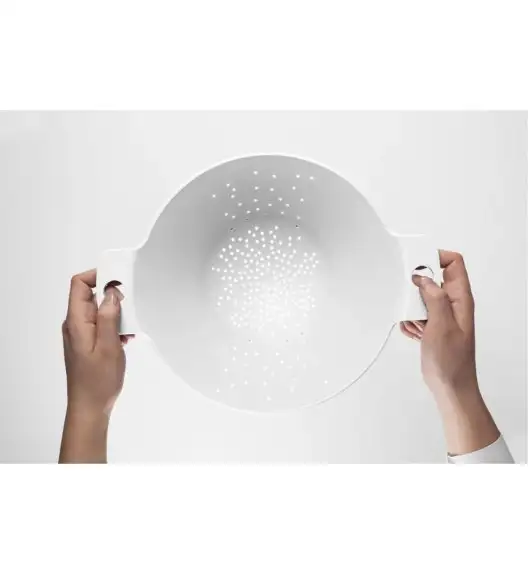 WYPRZEDAŻ! BLIM PLUS Durszlak / sitko biały / funkcjonalny / innowacyjny