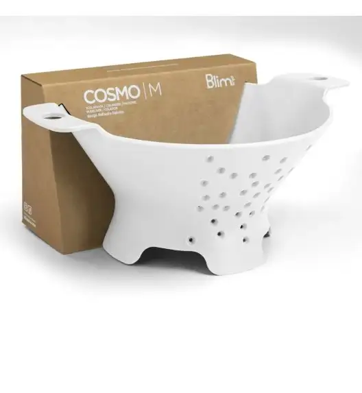WYPRZEDAŻ! BLIM PLUS Durszlak / sitko biały / funkcjonalny / innowacyjny
