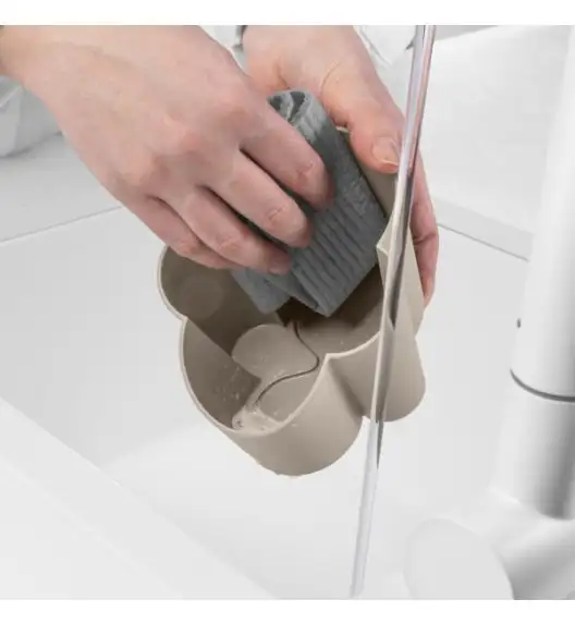 WYPRZEDAŻ! BLIM PLUS Pojemnik na sztućce z przegrodami / brązowy