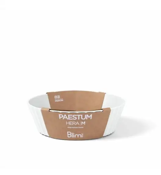 WYPRZEDAŻ! BLIM PLUS Misa uniwersalna śr. 20 cm biała / tworzywo sztuczne