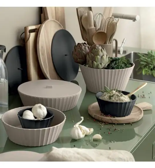 WYPRZEDAŻ! BLIM PLUS Misa uniwersalna śr. 20 cm biała / tworzywo sztuczne