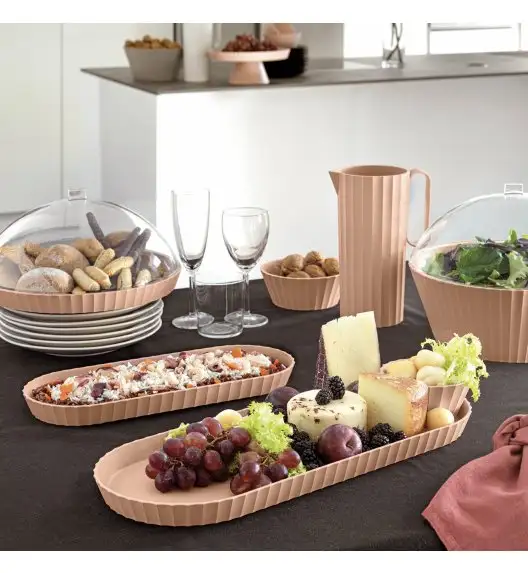 WYPRZEDAŻ! BLIM PLUS Taca owalna 50x25 cm pustynna / tworzywo sztuczne