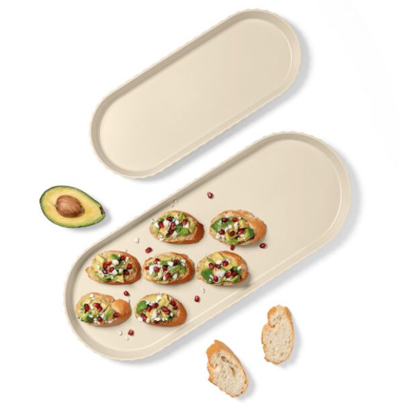 WYPRZEDAŻ! BLIM PLUS Taca owalna 50x25 cm pustynna / tworzywo sztuczne