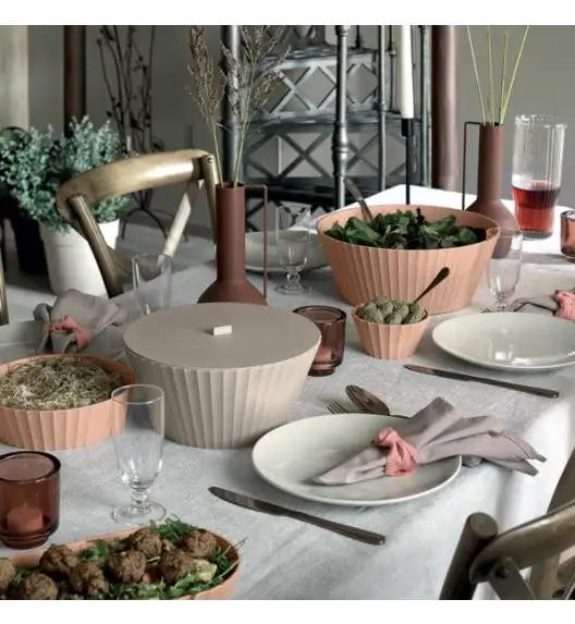 WYPRZEDAŻ! BLIM PLUS Misa uniwersalna śr. 30 cm brązowa / tworzywo sztuczne