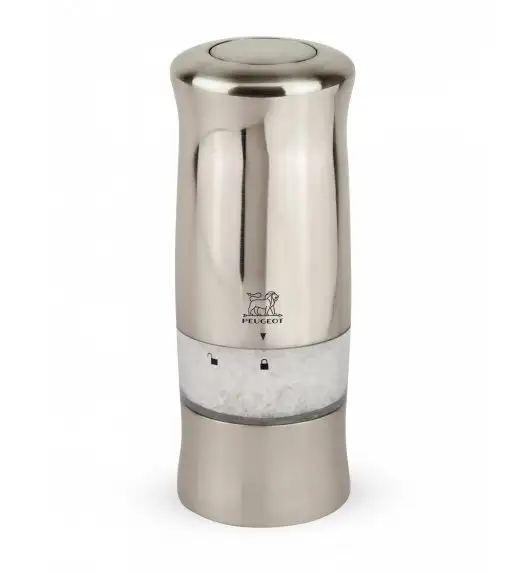 WYPRZEDAŻ! PEUGEOT ZELI Młynek elektryczny do soli 14 cm / akryl + stal nierdzewna
