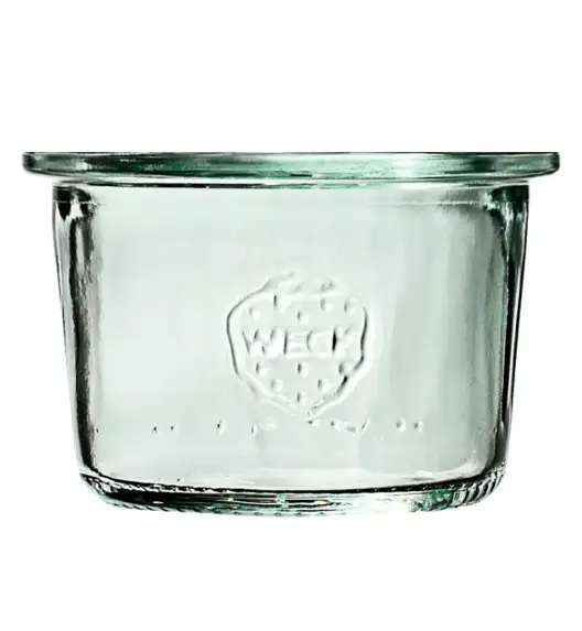 WYPRZEDAŻ! WECK Komplet 12 słoików na przetwory 80 ml - BEZ POKRYWKI!