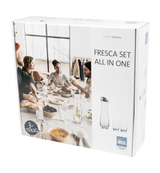 WYPRZEDAŻ! SCHOTT ZWIESEL Zestaw karafka i 2 szklanki